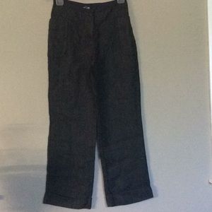 Kristensen DuNord Linen Side Pocket Wide Leg Pants